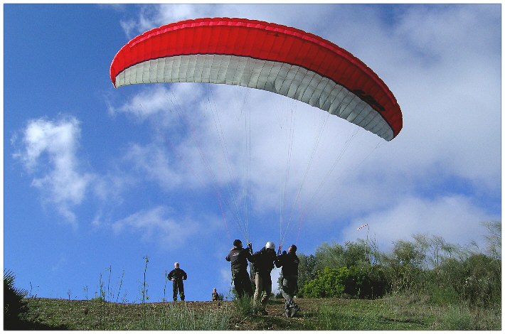 Oberer Startplatz in Montellano