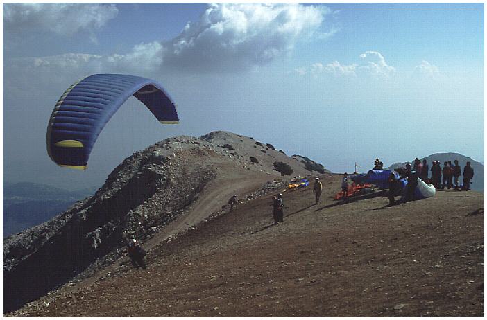 Babadag-Nord-Startplatz (ca. 1900m)