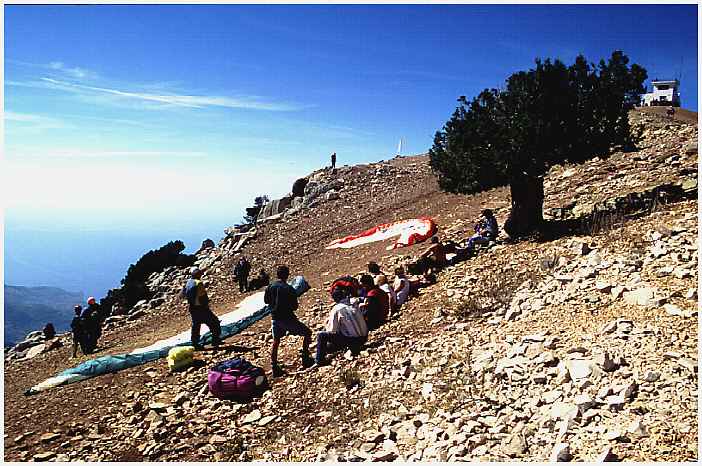 Babadag-S&uuml;d-Startplatz (ca. 1900m)