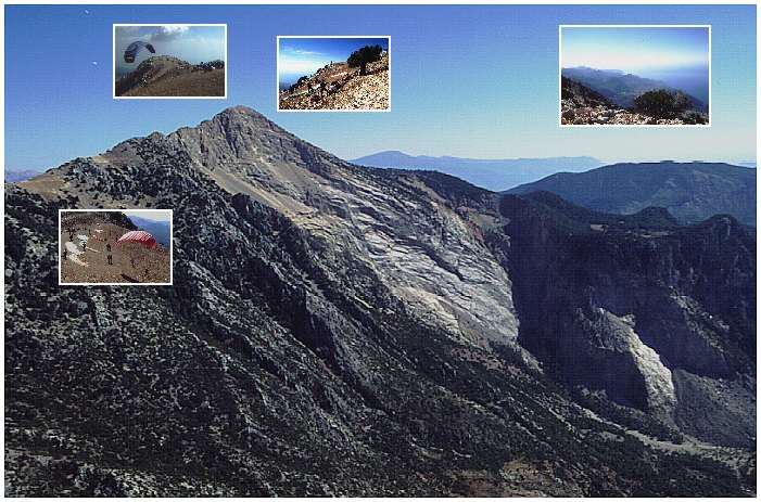 Babadag mit Startpl&auml;tzen