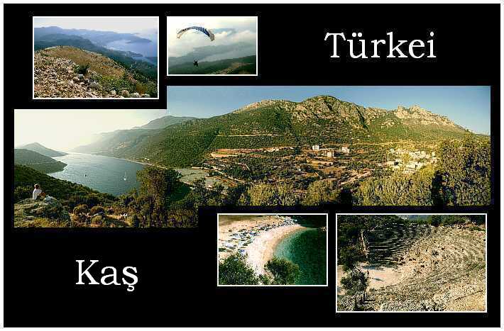 Panoramaansicht der Soaringkante bei Kas