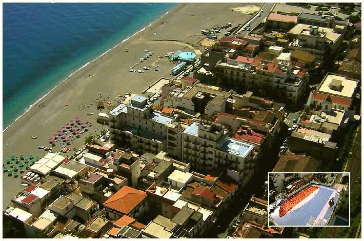 Flug &uuml;ber Hotel San Pietro