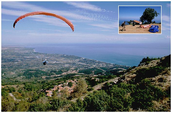 Start bei der Kapelle "Prophet Ilias"