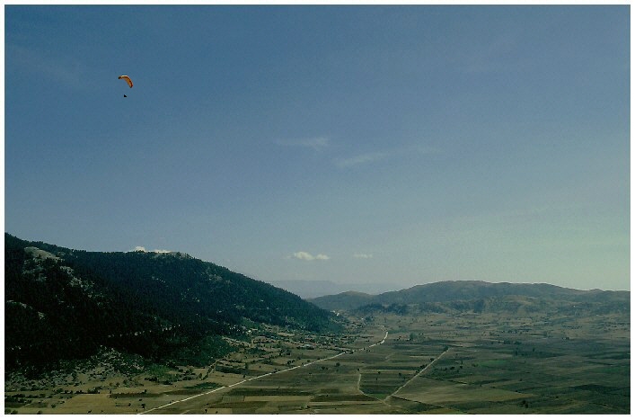 Fluggebiet nahe Kalipefki