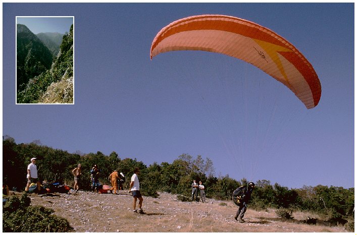 Startplatz nahe Litohoro