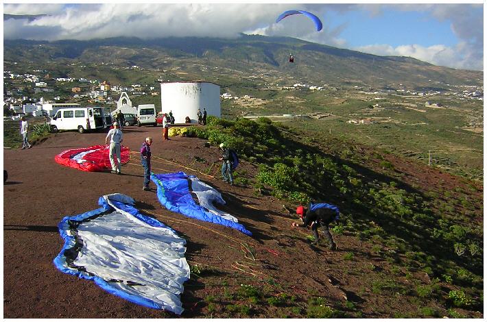 Startplatz 'Fasnia' mit Kapelle