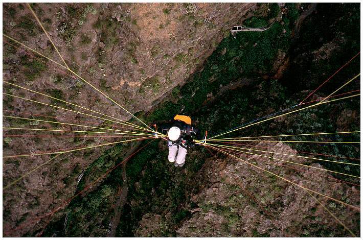 Barranco (Schlucht) in 'Jama'